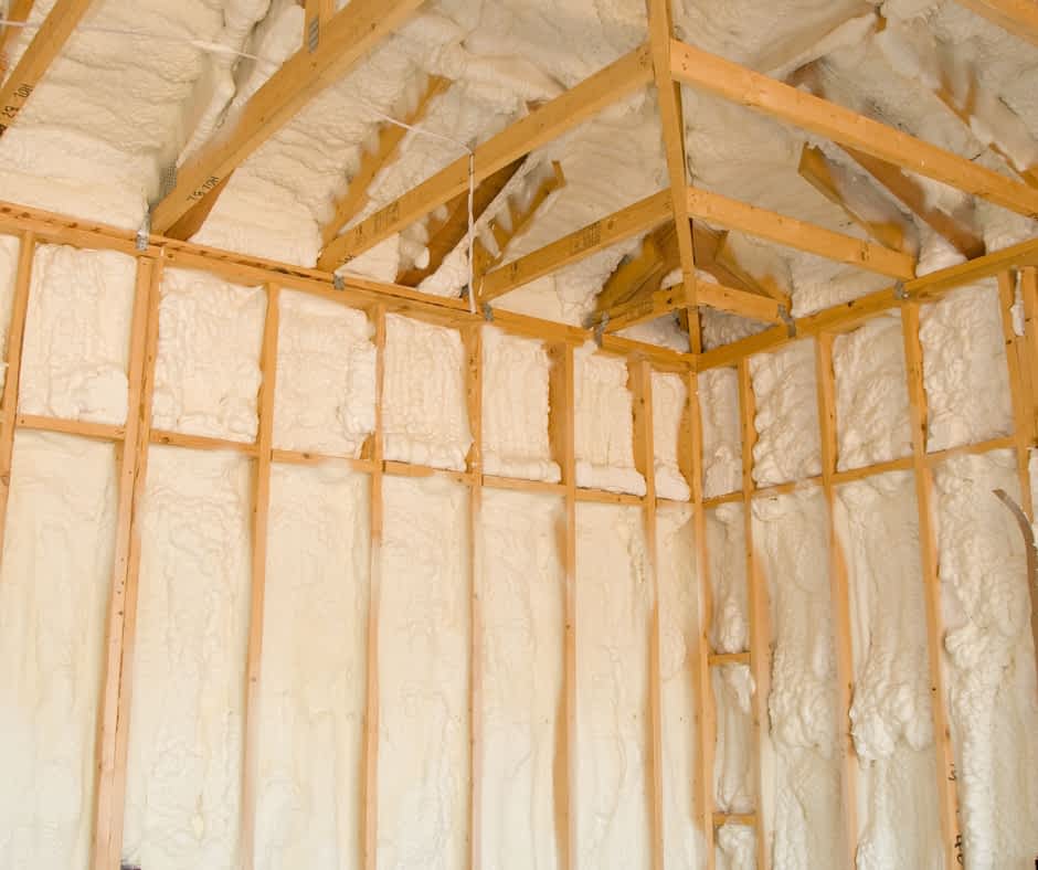 Types of Insulation Contractor New York - A Spray Foam Insulation Project Finished
